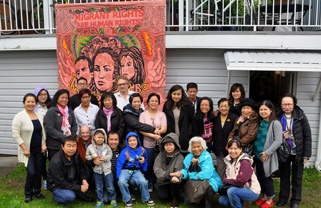 Migrante BC members and friends.