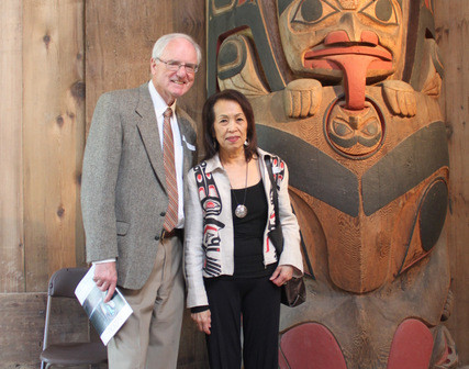 Asian Heritage Month Society President Ken McAteer and Vice-President Bev Nann graced the event.  Photos by Angeli Buccat