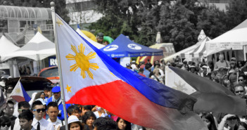 Independence Day Philippine Flag. Photo by Bert Morelos