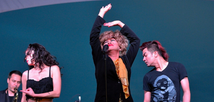 Luisa Marshall's Tina Turner Tribute closes out West Vancouver's 2015 Harmony Arts Festival in a spectacular fashion. Photo by Sheldon Bagunu.
