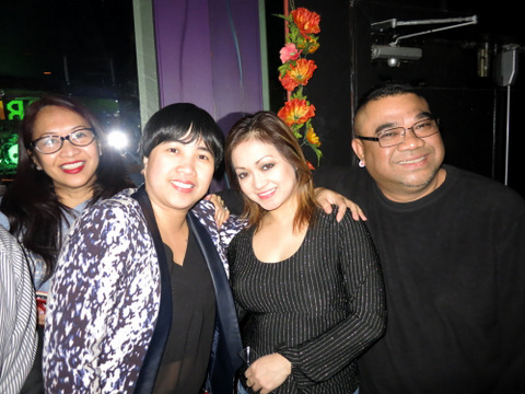 Grace Legaspi Andit, Narima dela Cruz, Mara Marquez and Papa Bear Legaspi .