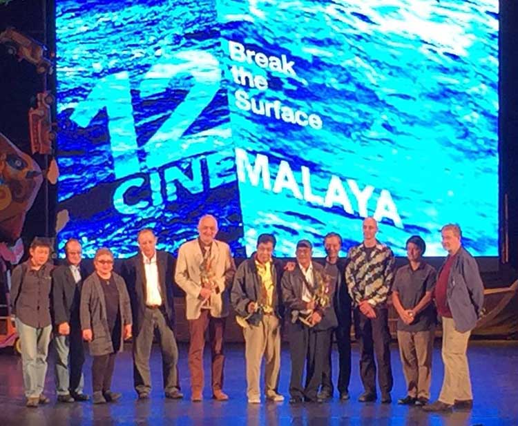 HIBLANG ABO wins Cinemalaya Best Ensemble Performance for all four lead actors, Lou Veloso, Leo Rialp, Jun Urbano and Nanding Josef.
